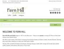 Tablet Screenshot of fernhill.net